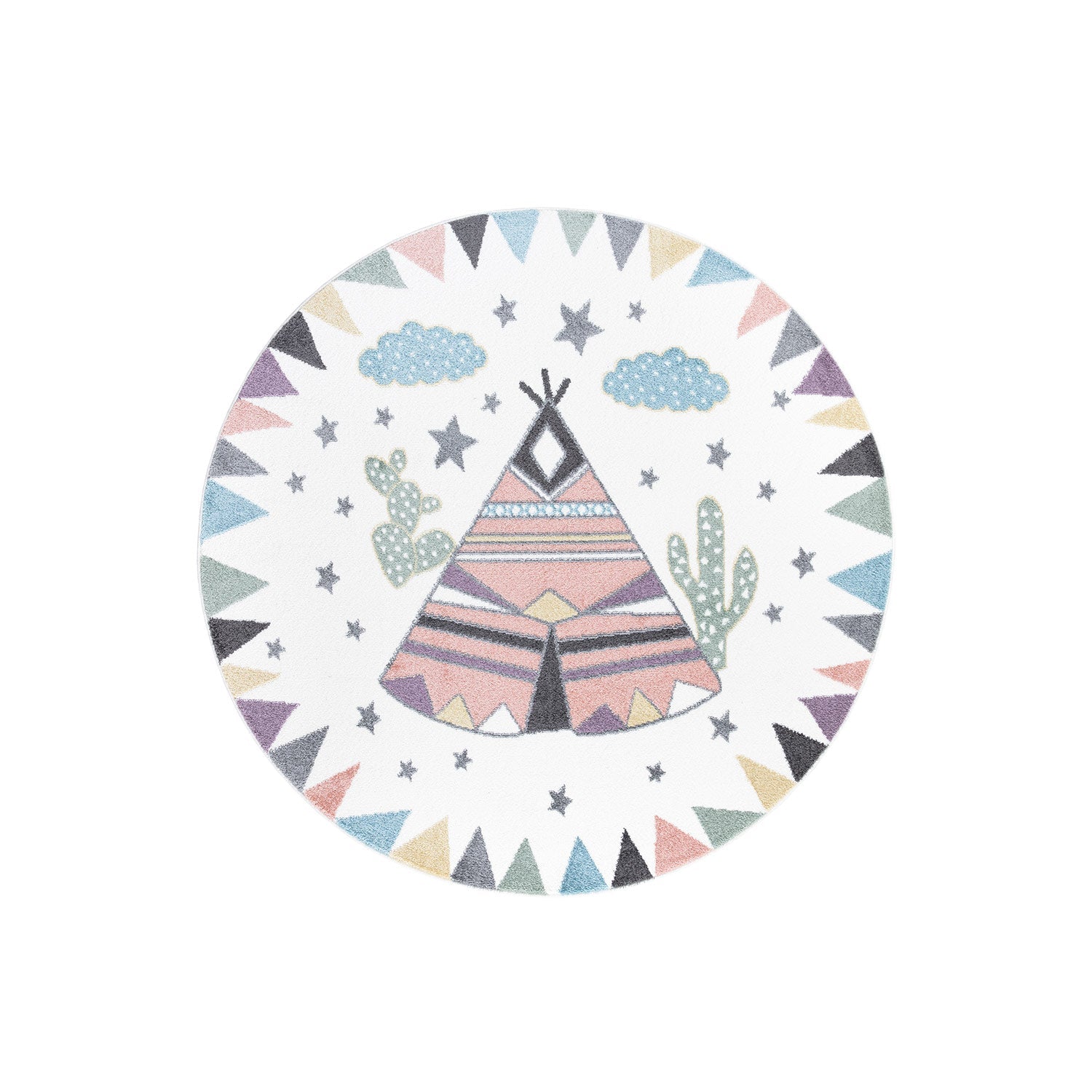 AMINA BØRNETÆPPE, 898 CREME