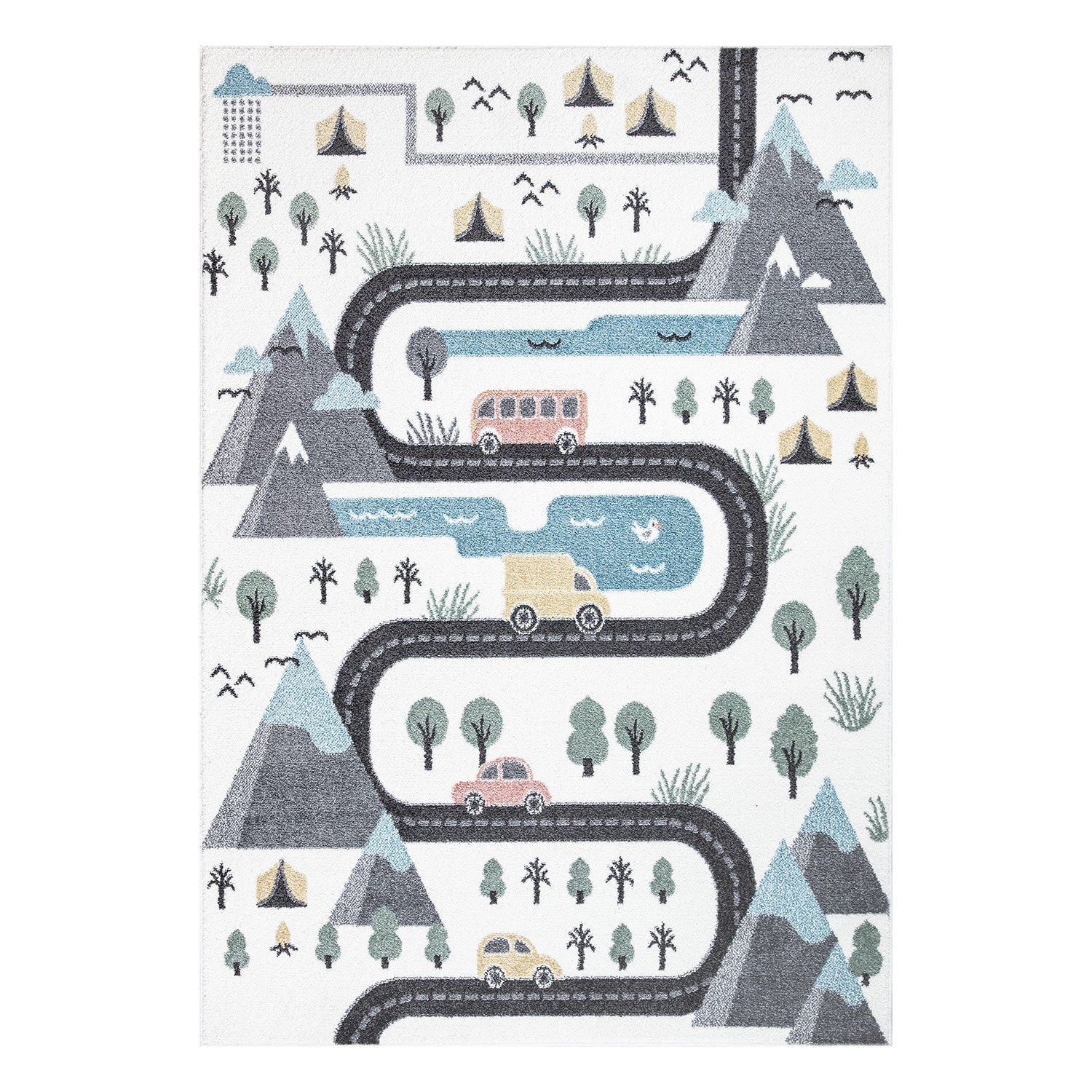 AMINA BØRNETÆPPE, 904 CREME