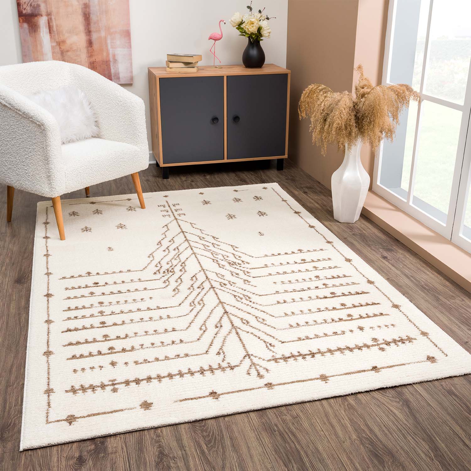 CASABLANCA TÆPPE, 2308 CREME