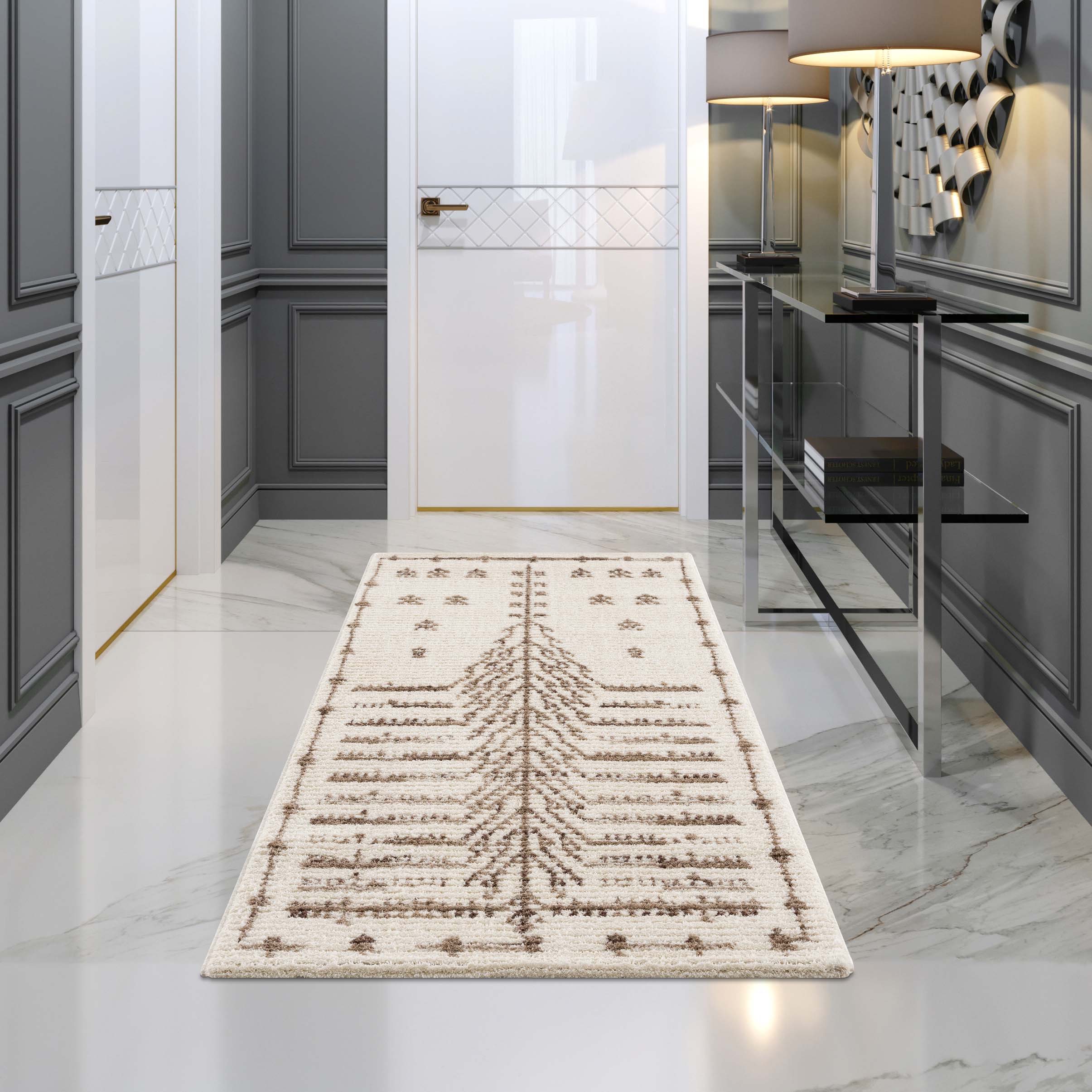 CASABLANCA TÆPPE, 2308 CREME
