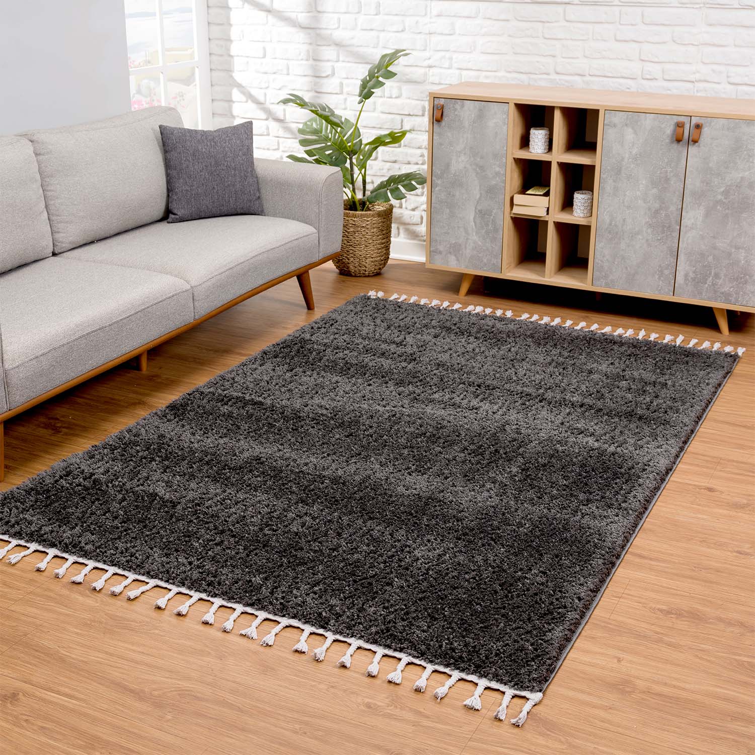 COMFY TÆPPE, 100 ANTRACIT