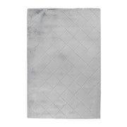 SOFT TOUCH KVADRAT, 600 SØLV-GRÅ
