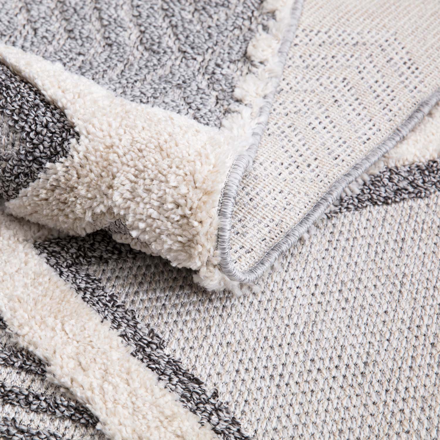 STOCKHOLM TÆPPE, 731 GRÅBLÅ-CREME