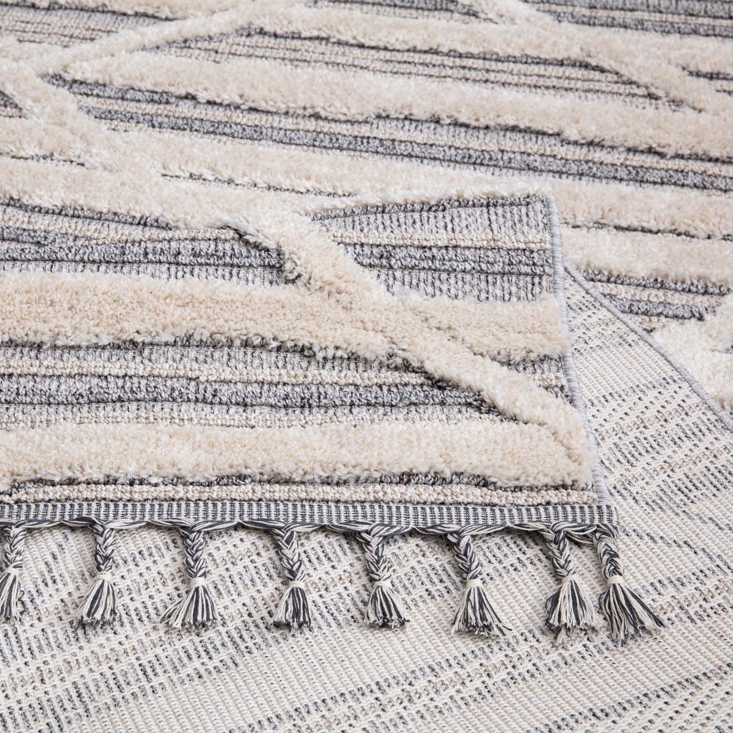 STOCKHOLM TÆPPE, 810 GRÅBLÅ-CREME