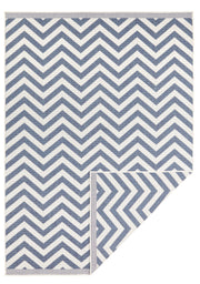 TWIN SUPREME TÆPPE, BLÅ-CREME 103435